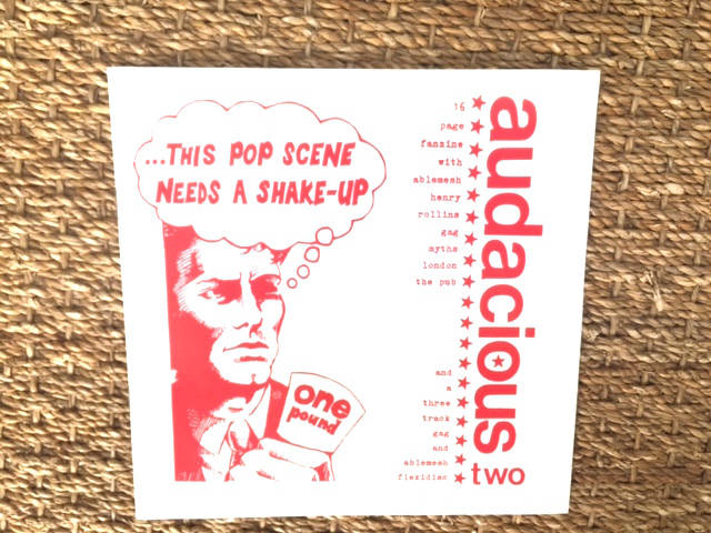 Audacious Fanzine with Flexi-Disc