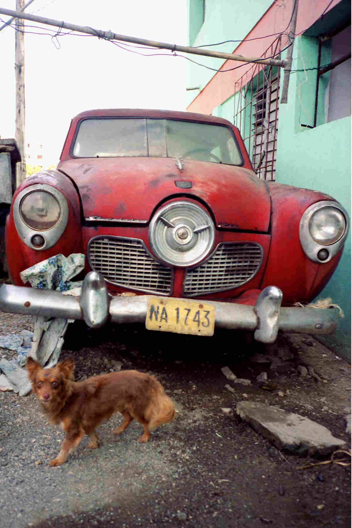 Vintage car in Cuba